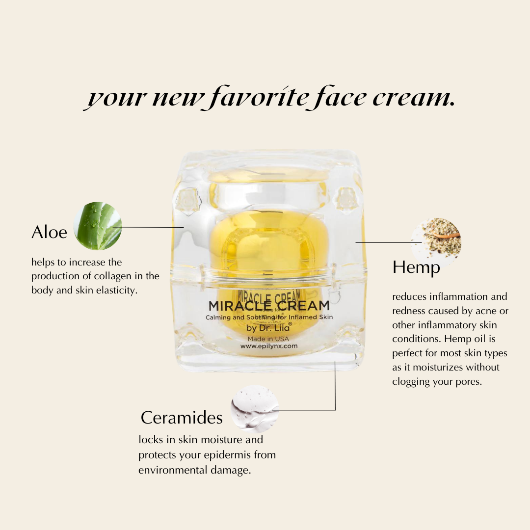 Miracle Face Cream for Dry Skin - Calming & Soothing
