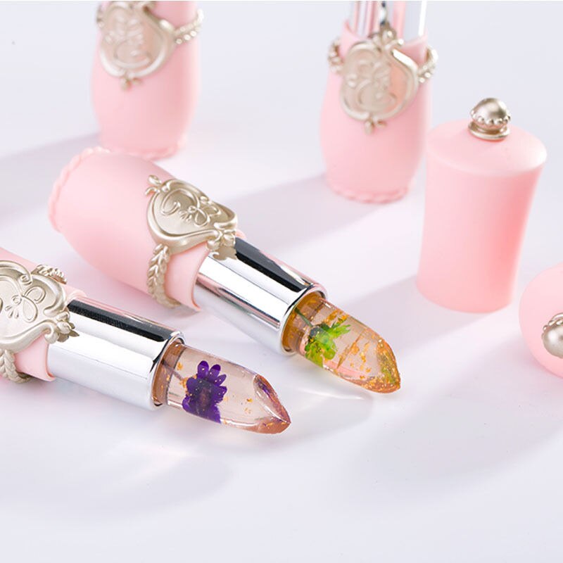 Lápiz labial que cambia de color con la temperatura